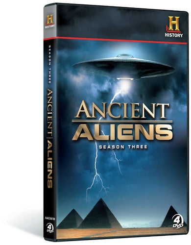 ANCIENT ALIENS: SEASON 3  (4 DVD) - HISTORY CHANNEL