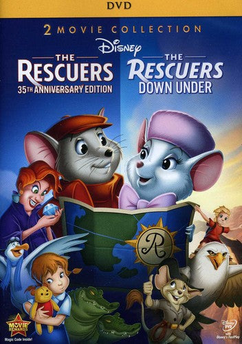 RESCUERS/RESCUERS DOWN UNDER (2 DVD) - DVD