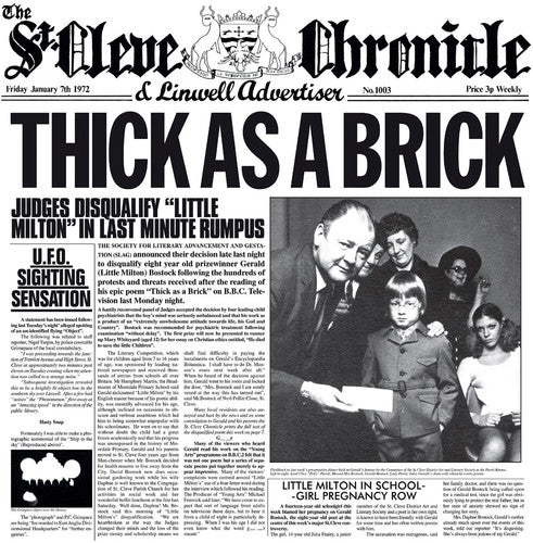 THICK AS A BRICK (2012 REMIX) - CD