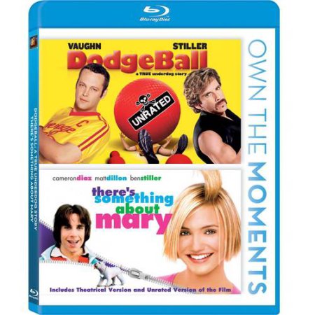 DODGEBALL/THERES SOMETHING ABOUT MARY - BLU-RAY