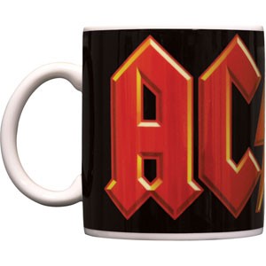 CERAMIC MUG: AC/DC (WHITE) - AC/DC