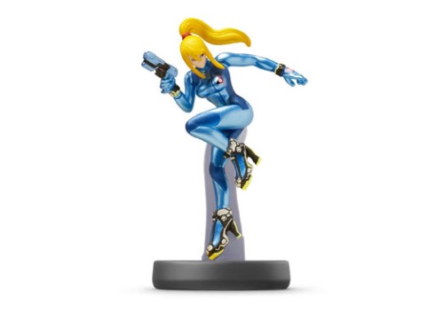 FIGURE-AMIIBO-ZERO SUIT SAMUS-SUPER SMAS - AMIIBO