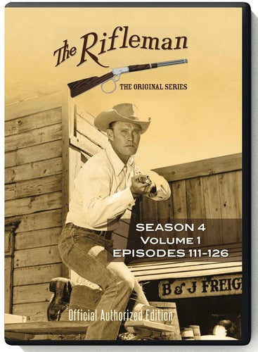 SEASON 4: VOLUME 1 (3 DVD) - RIFLEMAN (ORIGINAL SERIES)