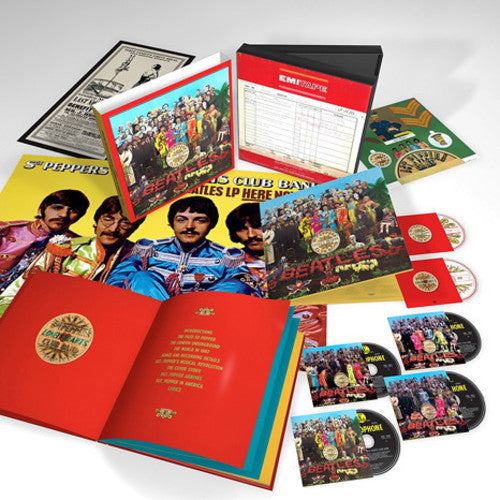 SGT. PEPPERS...: BOX SET (6 DISC/BOOK) - CD
