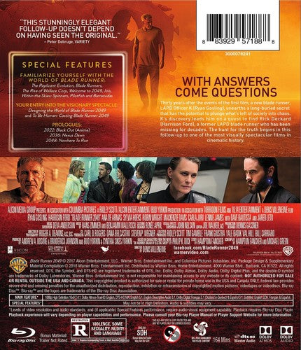 BLADE RUNNER 2049 (2017: BLU-RAY) - BLU-RAY