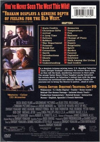 SOUTH OF HEAVEN WEST OF HELL - DVD