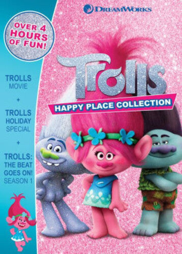 TROLLS HAPPY PLACE (3 MOVIES/3 DVD) - DVD