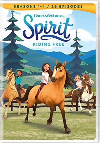 SEASONS 1 - 4  (4 DVD) - SPIRIT: RIDING FREE