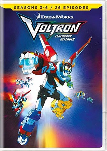 SEASONS 3 - 6  (4 DVD) - VOLTRON: LEGENDARY DEFENDER