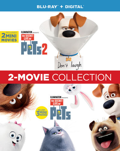 SECRET LIFE OF PETS 1 & 2  (2 BLU-RAY) - BLU-RAY