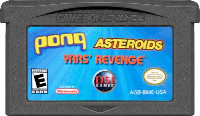 PONG ASTEROIDS YARS REVENGE - GAMEBOY ADVANCE