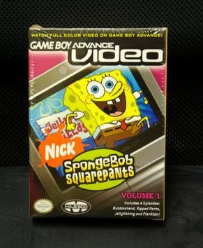 SPONGEBOB SQUAREPANTS VOL. 1 - GAMEBOY ADVANCE VIDEO