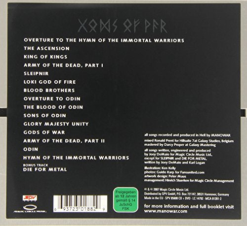 GODS OF WAR (CD/DVD) - CD