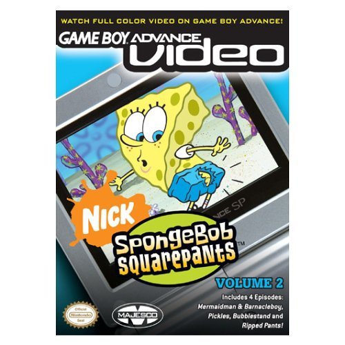 SpongeBob SquarePants Vol. 2 - GAMEBOY ADVANCE VIDEO