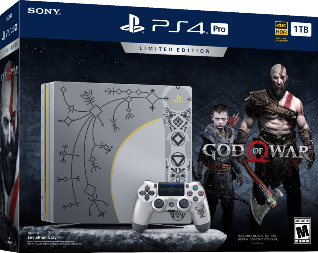 PS4 1TB PRO GOD OF WAR BUNDLE - GAME SYSTEM
