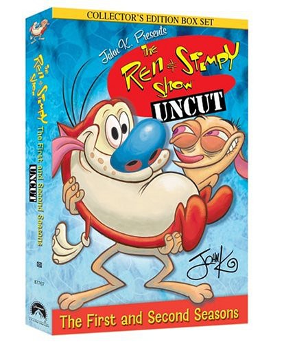FIRST & SECOND SEASONS: UNCUT (3 DVD) - REN & STIMPY SHOW