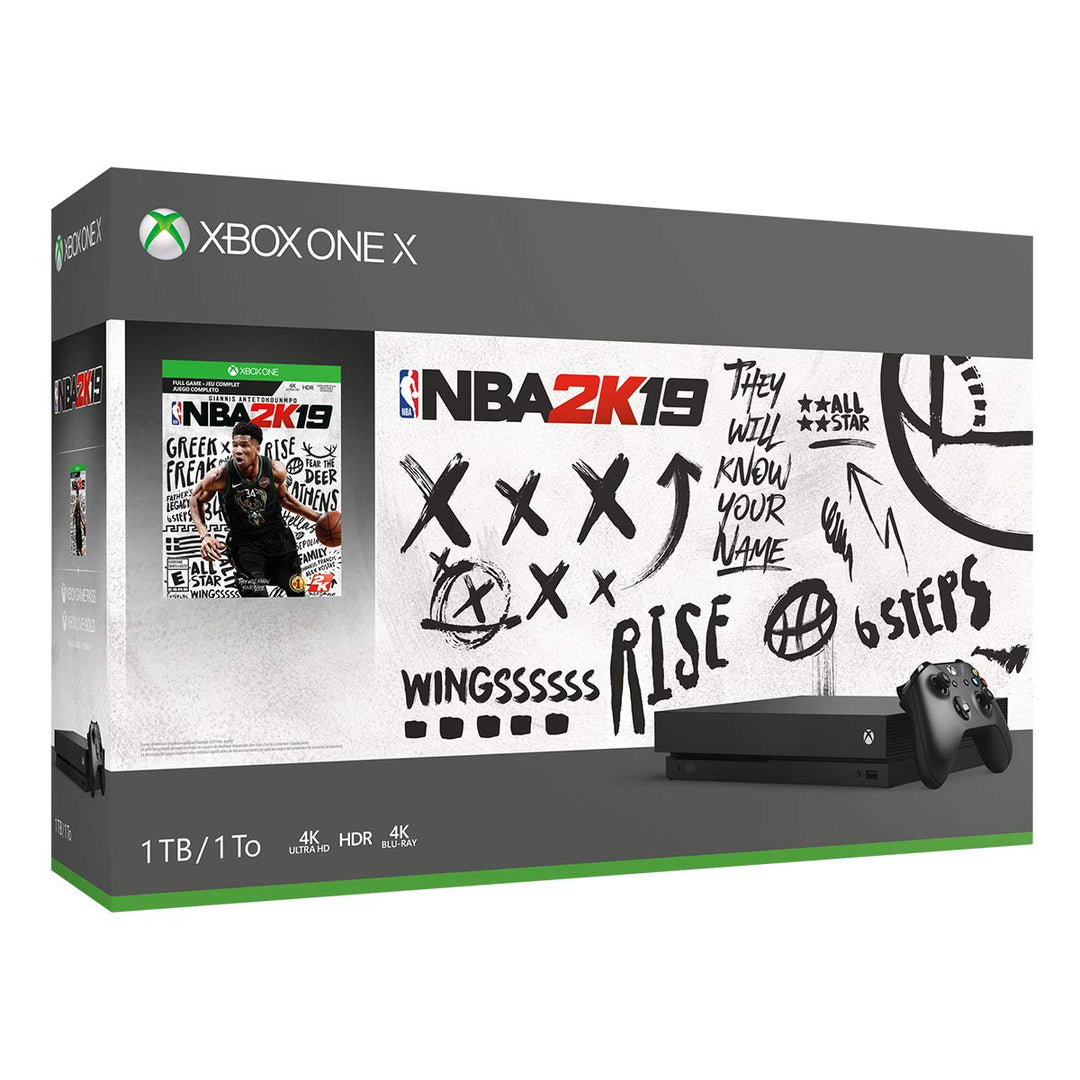 XBOX ONE X 1TB NBA 2K19 BUNDLE - GAME SYSTEM