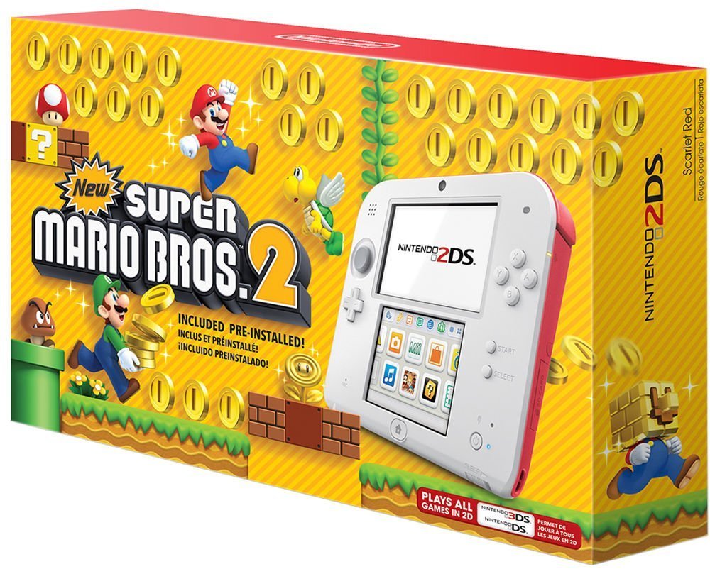 NINTENDO 2DS NEW SUPER MARIO BROS 2 - GAME SYSTEM