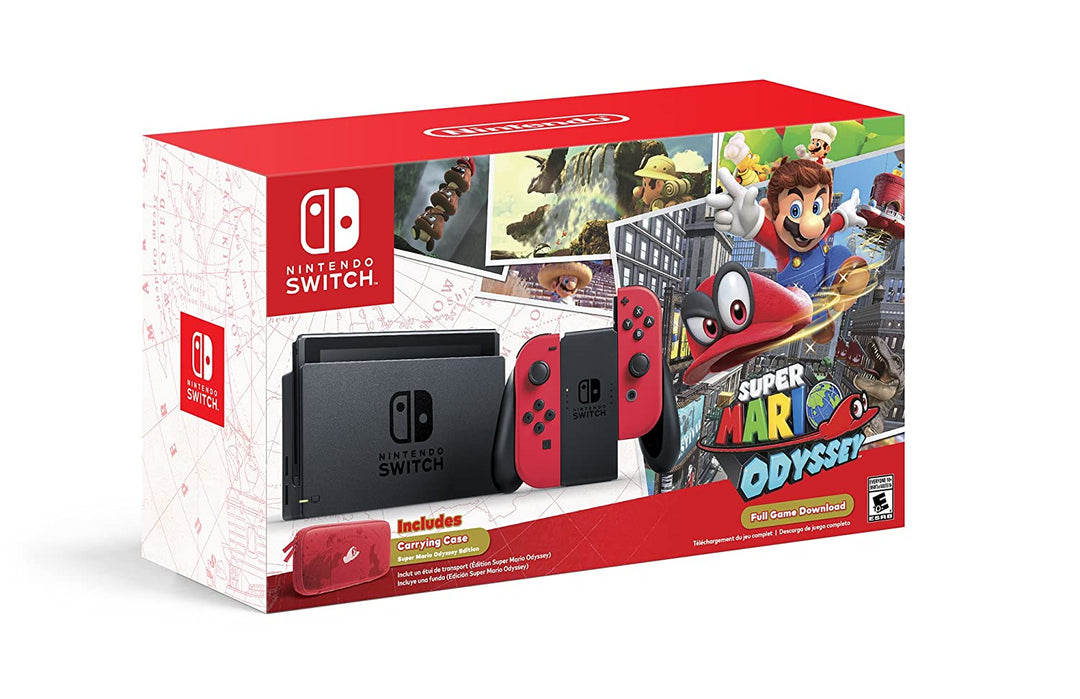 NINTENDO SWITCH SUPER MARIO ODYSSEY - GAME SYSTEM