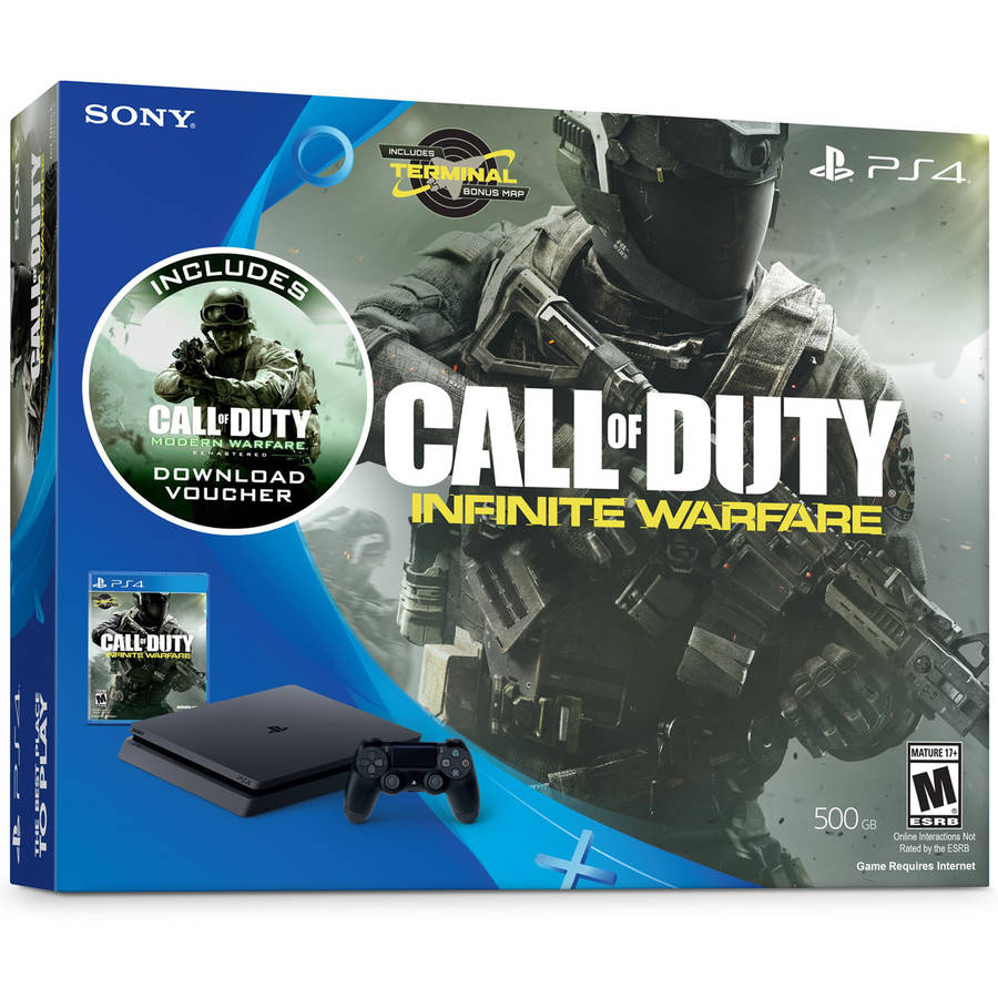 PS4 500 GB CALL OF DUTY INFINITE WAR BUN - GAME SYSTEM