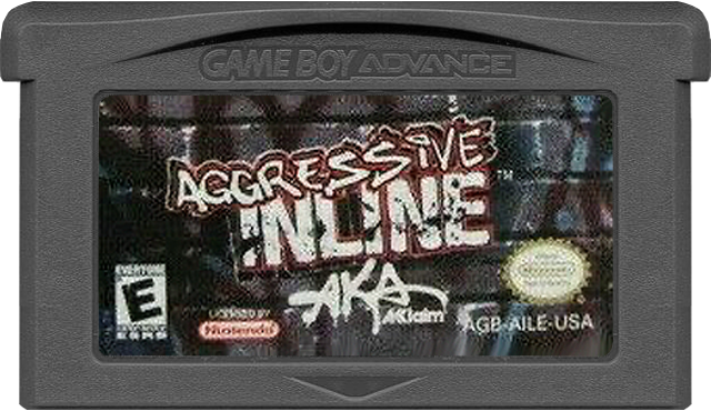 AGGRESSIVE INLINE SKATING - GAMEBOY ADVANCE