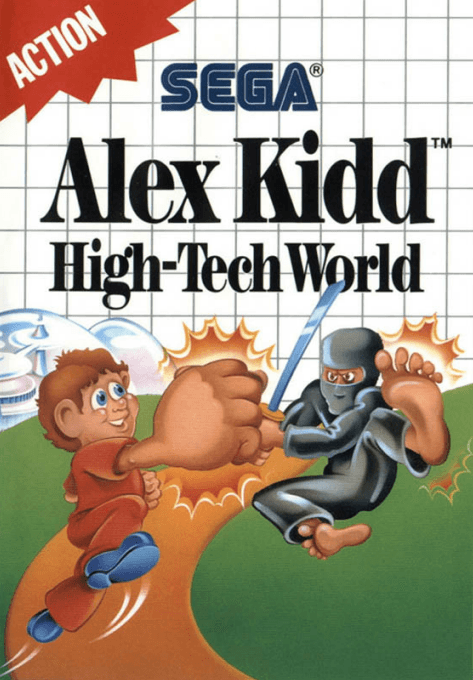 Alex Kidd High-Tech World - SEGA MASTER