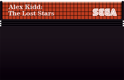 Alex Kidd The Lost Stars - SEGA MASTER