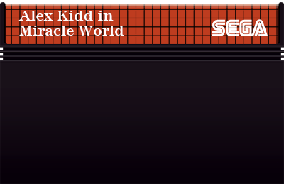 Alex Kidd In Miracle World - SEGA MASTER
