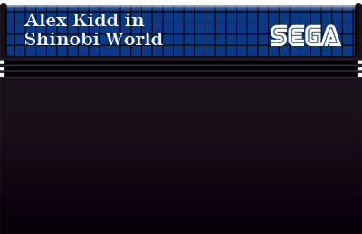 Alex Kidd in Shinobi World - SEGA MASTER
