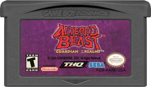 Altered Beast Guardian of the Realms - GAMEBOY ADVANCE