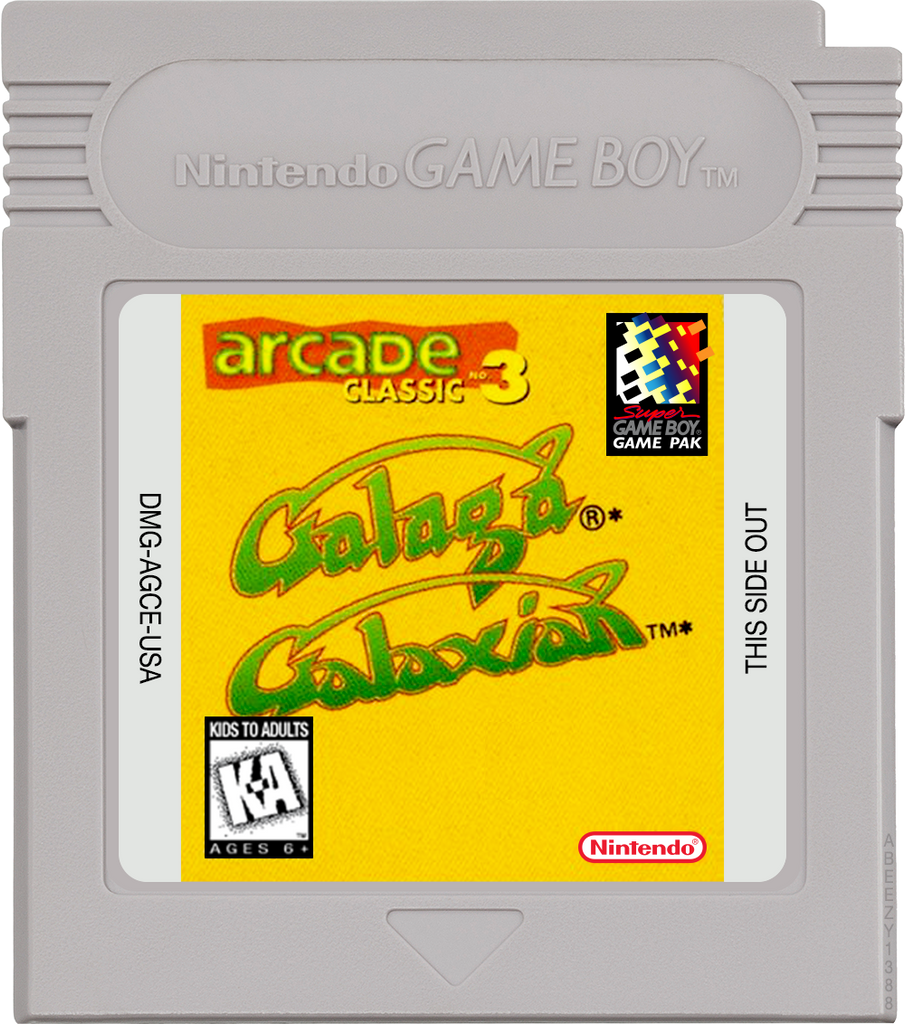 Arcade Classic 3: Galaga Galaxian - GAMEBOY – The Exchange Stores