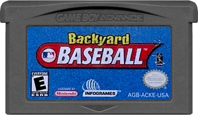 Backyard Baseball - GAMEBOY ADVANCE