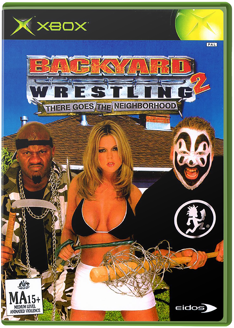 Backyard Wrestling 2 There Goes The Neig - XBOX