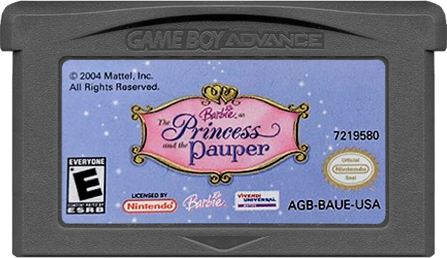 Barbie Princess and the Pauper - GAMEBOY ADVANCE