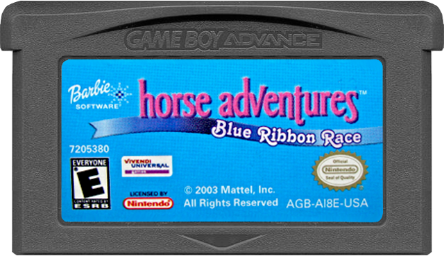 Barbie Horse Adventures Blue Ribbon - GAMEBOY ADVANCE