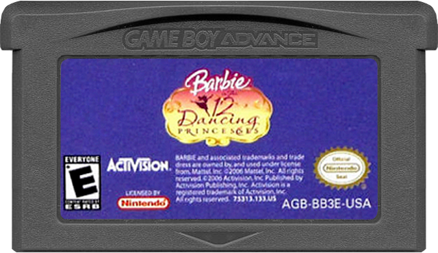 Barbie 12 Dancing Princesses - GAMEBOY ADVANCE