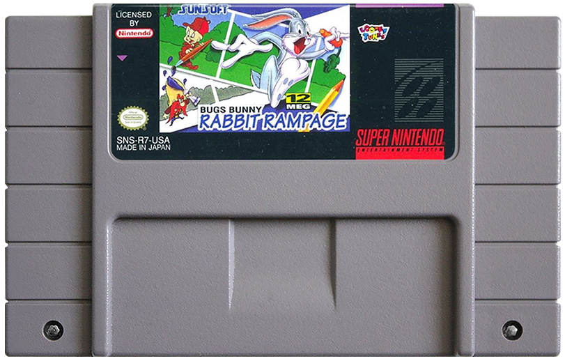 Bugs Bunny Rabbit Rampage - SNES – The Exchange Stores