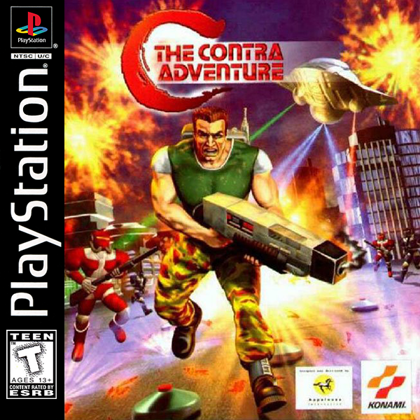 Contra Adventure - PLAYSTATION