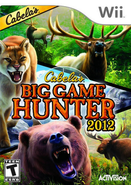 CABELAS BIG GAME HUNTER 2012 W/GUN - WII