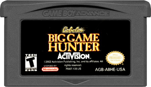 Big Game Hunter - GAMEBOY ADVANCE