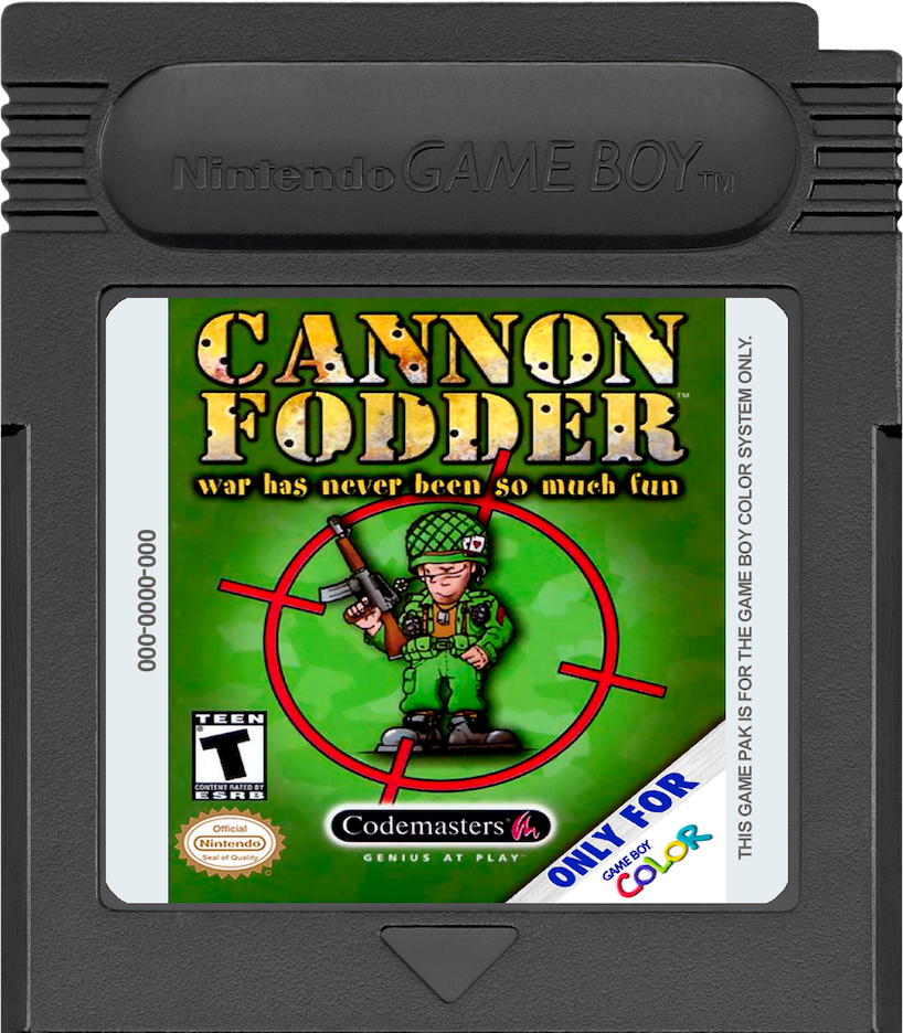Cannon Fodder - GAMEBOY COLOR