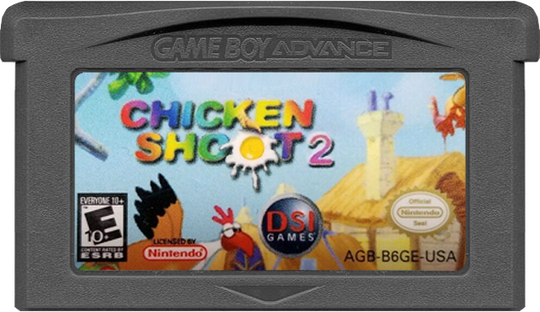 Chicken Shoot 2 - GAMEBOY ADVANCE