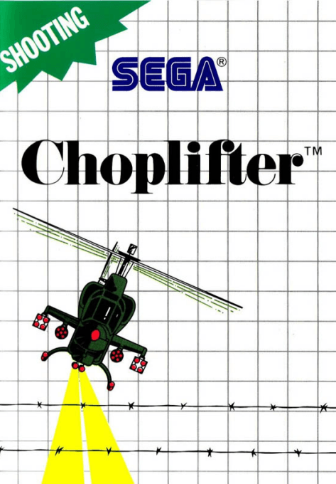 Choplifter - SEGA MASTER