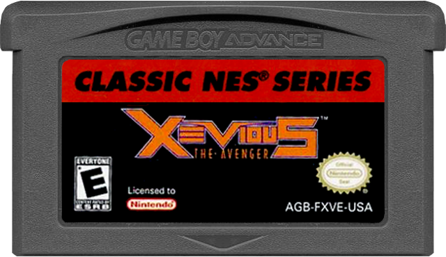 Xevious The Avenger - GAMEBOY ADVANCE