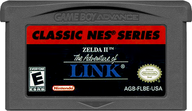 Legend of Zelda Adventure of Link - GAMEBOY ADVANCE