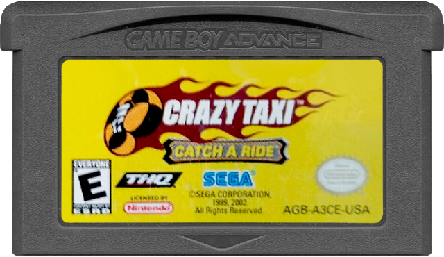 Crazy Taxi Catch A Ride - GAMEBOY ADVANCE