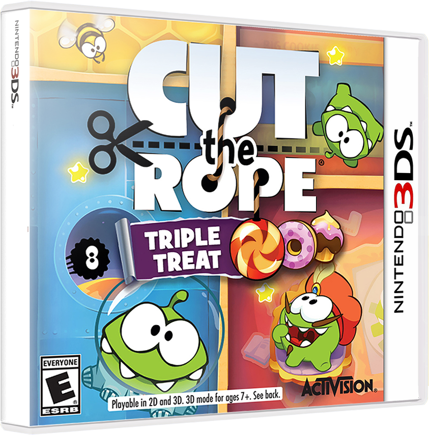 CUT THE ROPE: TRIPLE TREAT - NINTENDO 3DS