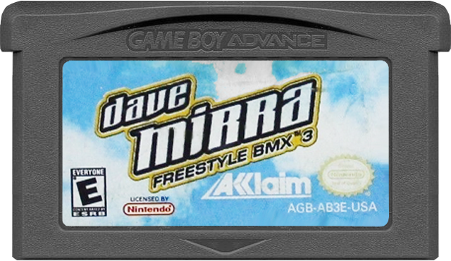 Dave Mirra Freestyle BMX 3 - GAMEBOY ADVANCE