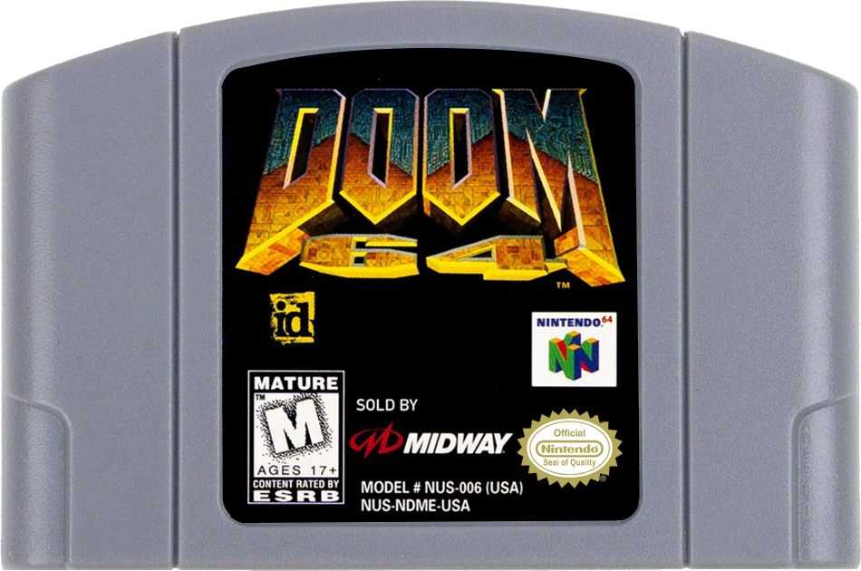 Doom 64 store for Nintendo 64