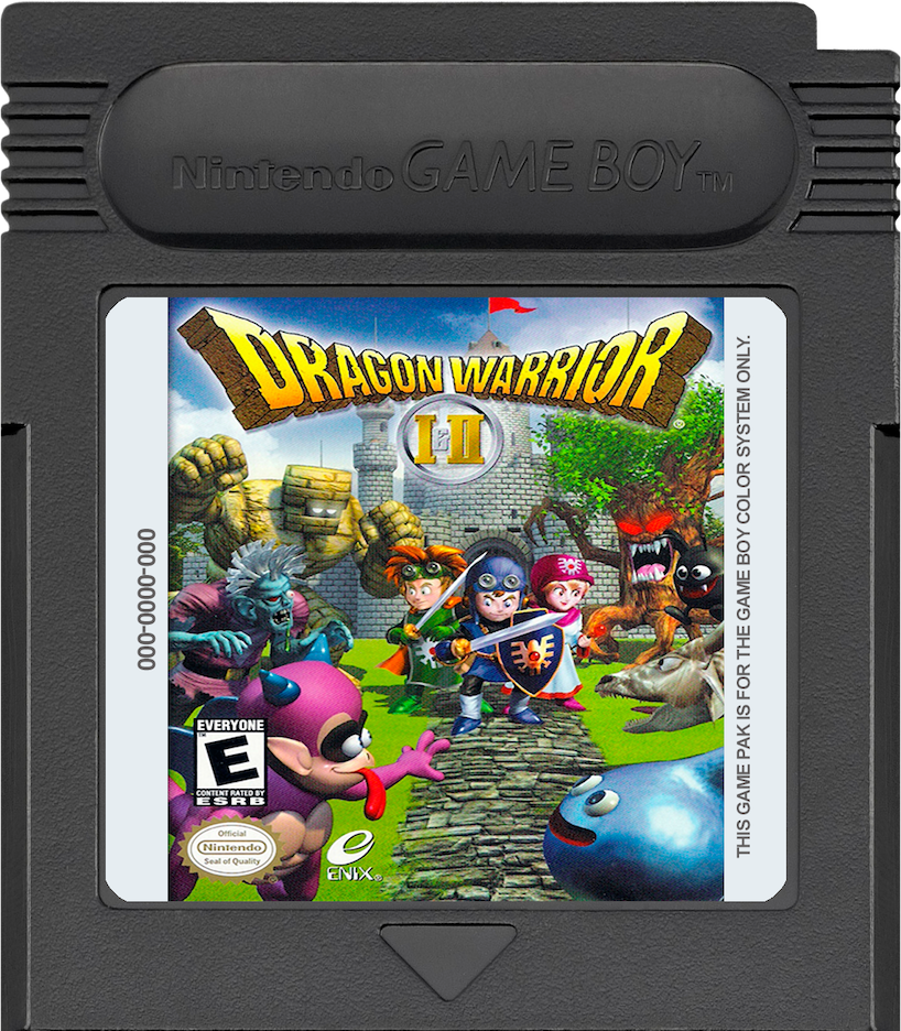 Dragon Warrior 1 & 2 - GAMEBOY COLOR